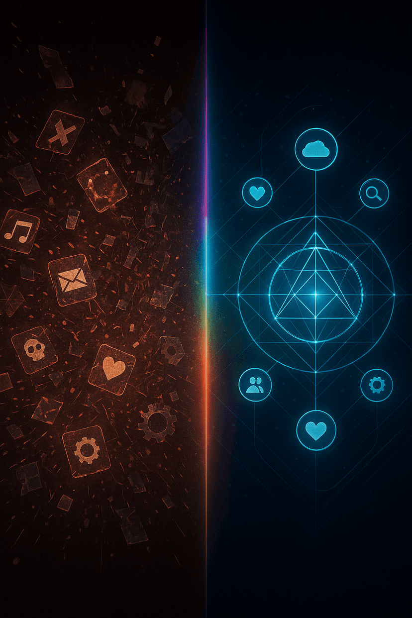 Fragmented apps comparison